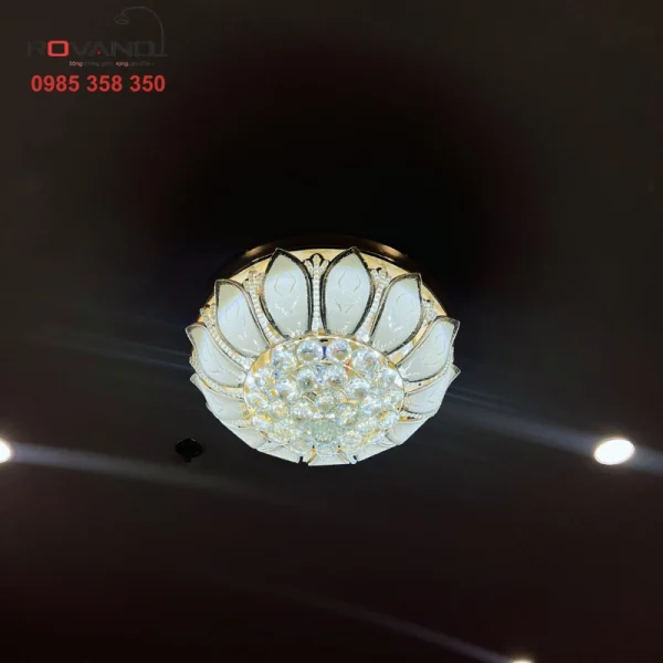 Quạt trần đèn cánh nhựa hiện đại RQT-9837