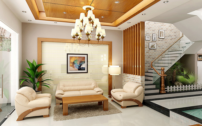 Ánh sáng của đèn trang trí tăng tài khí phong thủy