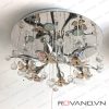 Đèn mâm pha lê RMT-6907-6+6