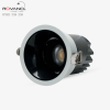Đèn LED âm trần Downlight thông minh xoay góc RLAT AT39.BLE 76/12W