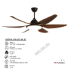 Quạt Trần Đèn Cánh Gỗ RQT-118