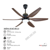 Quạt Trần Đèn Cánh Gỗ RQT-119