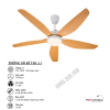 Quạt Trần Đèn Cánh Gỗ RQT-141
