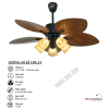 Quạt Trần Đèn 5 Cánh Gỗ RQT-165