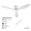 Quạt Trần Đèn 3 cánh Nhựa RQT-418KD