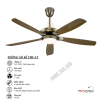 Quạt Trần Đèn 5 Cánh Nhựa RQT-818