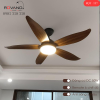 Quạt Trần Đèn 5 Cánh Gỗ RQT-117