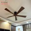 Quạt Trần Đèn 5 Cánh Gỗ RQT-214