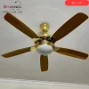 Quạt Trần Đèn 5 Cánh Sắt RQT-817
