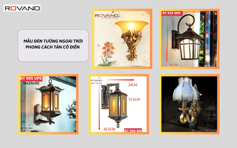 đèn chiếu tường ngoài trời