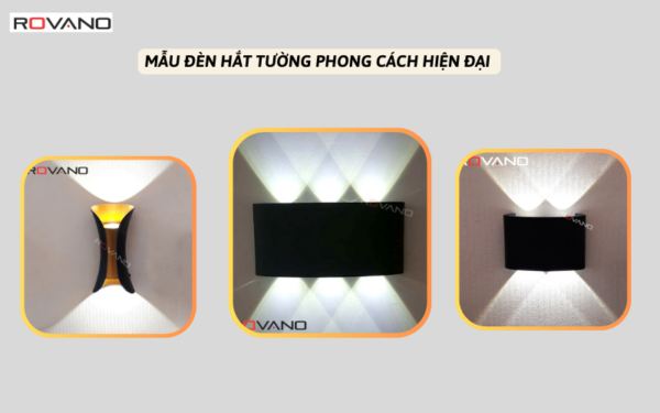 đèn tường ngoài trời hiện đại
