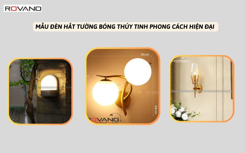 đèn trang trí ngoài trời hiện đại